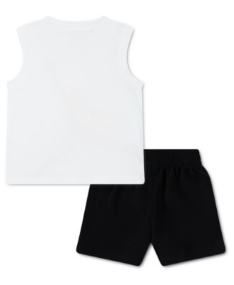 Boys' Toddler 2T-4T Crewneck Tank Top and Shorts, 2-Piece Set