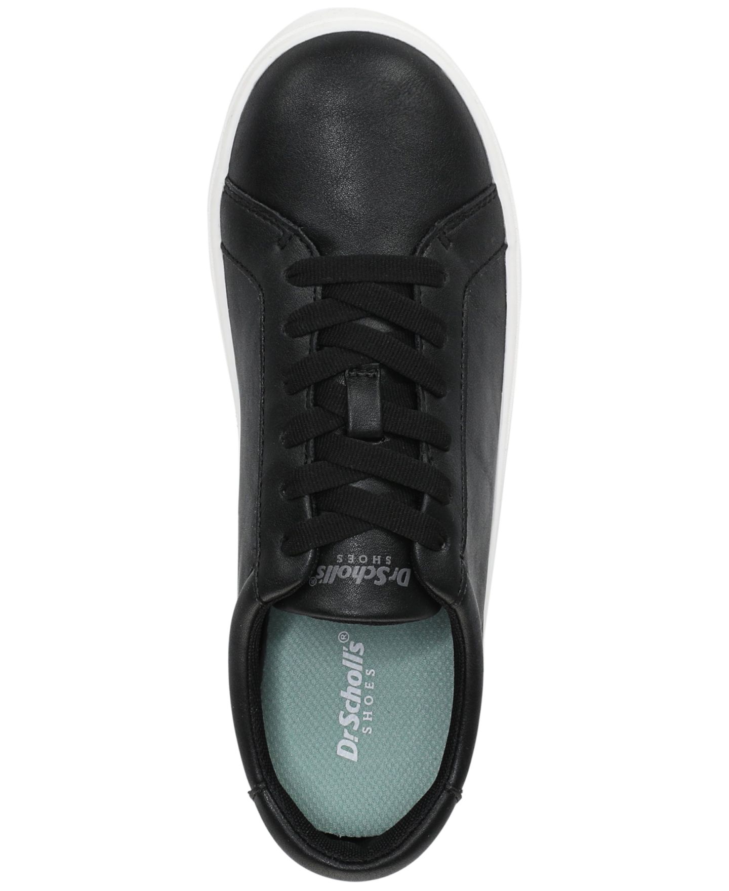 Женские кроссовки Dr. Scholl's Vivienne Lace-Up, цвет: Чёрная искусственная кожа — фото 4