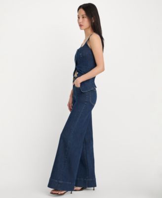 Women's High-Rise Wide-Leg Jeans