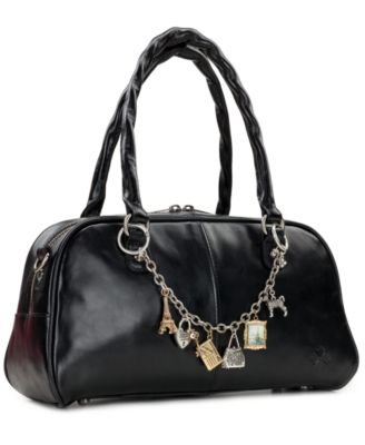 Pomezia Large Leather Crossbody Satchel Handbag