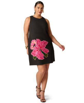 plus size mini dresses cocktail and party Primavera Couture 14063 Homecoming Plus Size Short Cocktail Sequin Dress main image 0