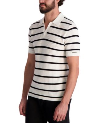 Men's Short-Sleeve Regular-Fit Polo Sweater
