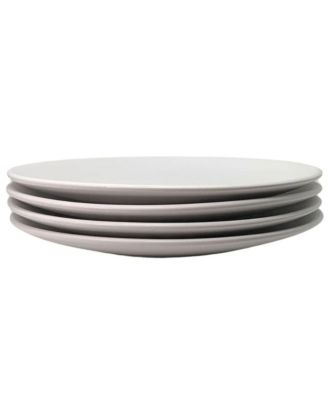 The Contour Salad Plate - Set of 4 Ceramic Stoneware Dinnerware