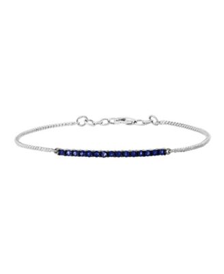 Sapphire (5/8 ct. t.w.) Tennis Bracelet in 14k White Gold (Also in Ruby & Emerald)