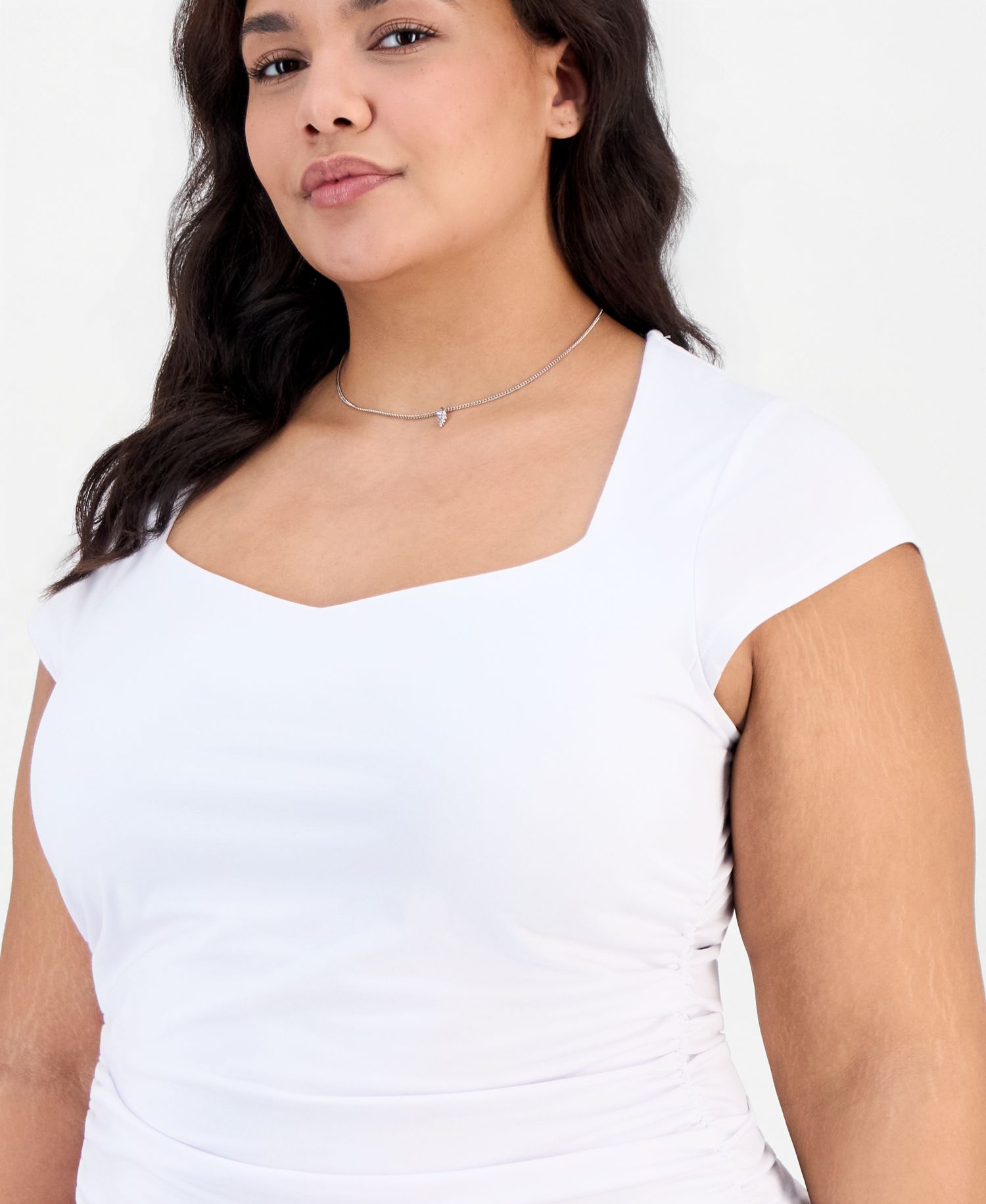 Trendy Plus Ruched Top