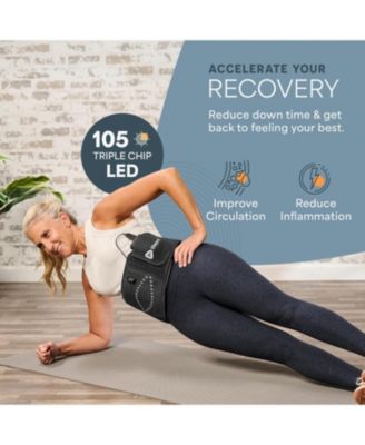 Red Light Therapy Belt – 660nm & 850nm Infrared Heating Pad for Body, Belly, Hips & Back Pain Relief, Wireless & Portable