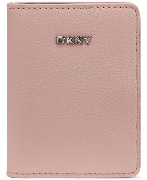 DKNY Boxed Lilah Snap Closure Mini Bifold Card Case