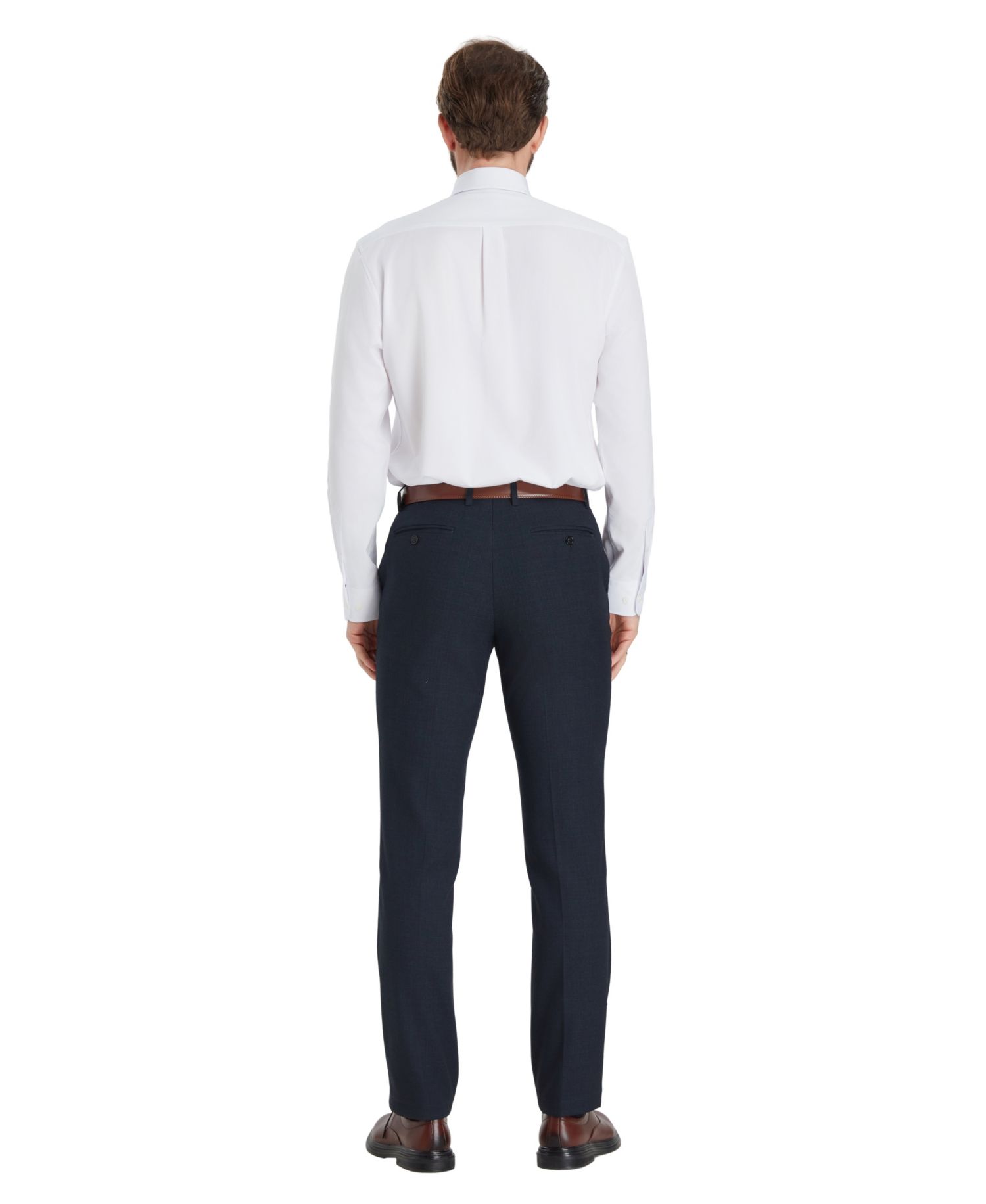 Men's Regular-Fit Solid Dress Shirt