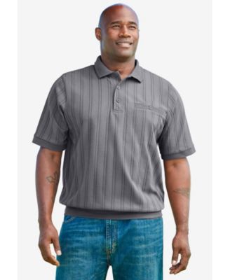 Big & Tall No Tuck Polo Shirt