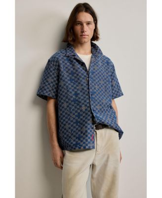 Men's checkered shirt