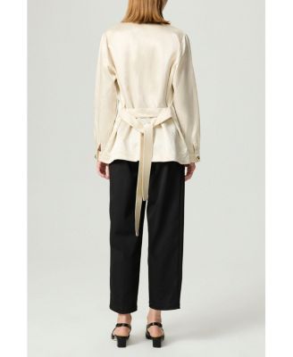 Women's Gold Button Detailed Jacket