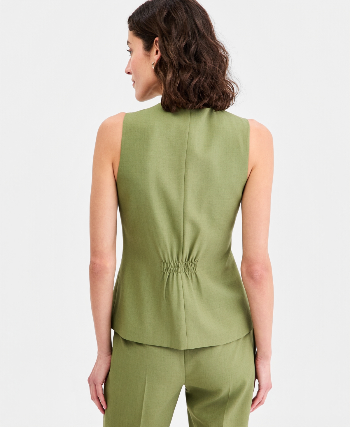Tahari Asl Women's Crewneck Vest