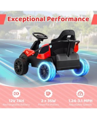 12V Kids Electric UTV Ride-On Car with Music and Remote