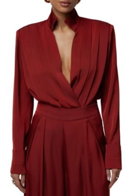 Women's Visionary Pleated Bodysuit