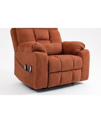 Old Age Electric Lift Chair, Flat High Density Foam Electric Sofa, with Heating and Massage Functions