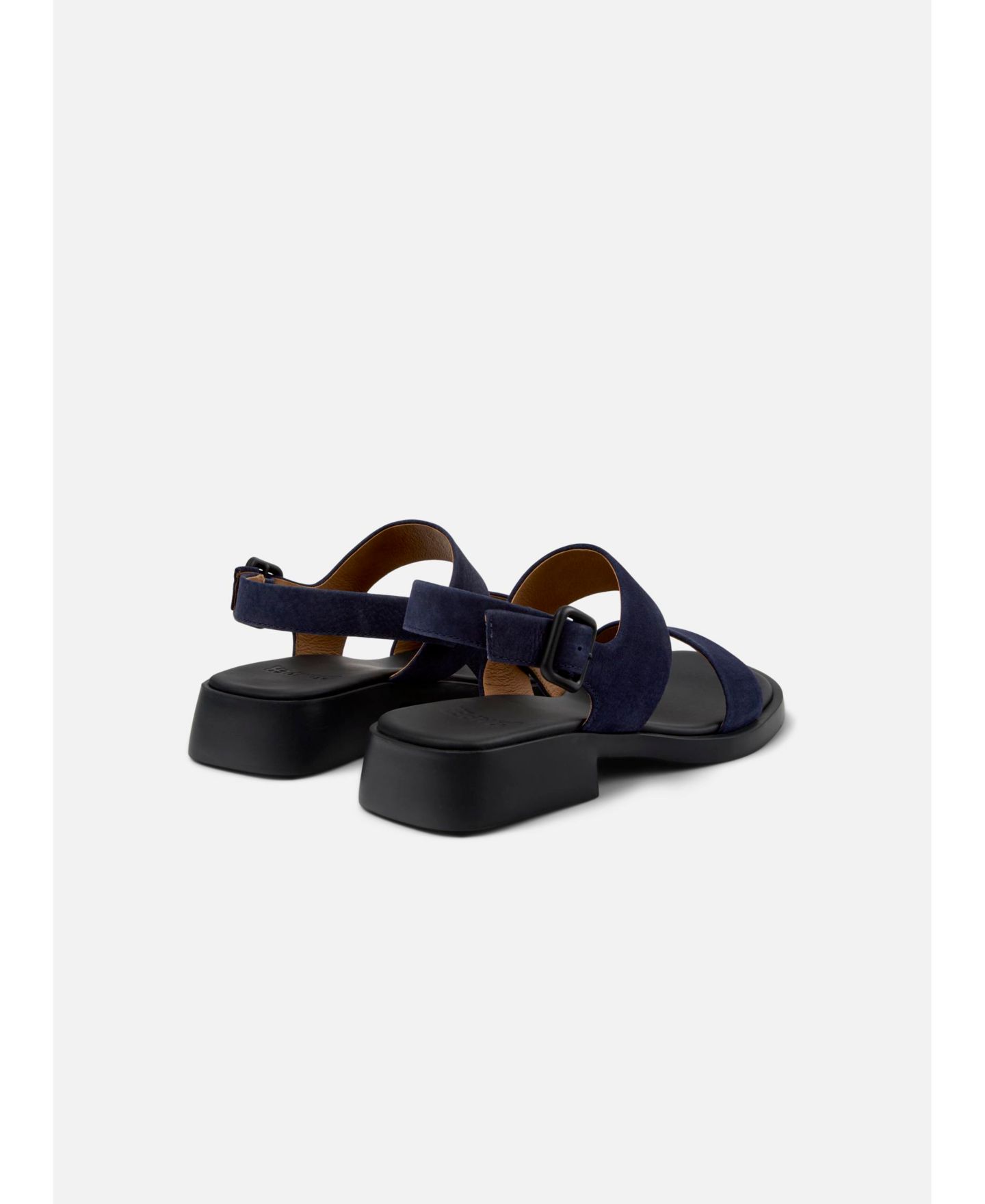 Женские сандалии Camper Dana Leather 2-Strap, цвет: Синий — фото 5