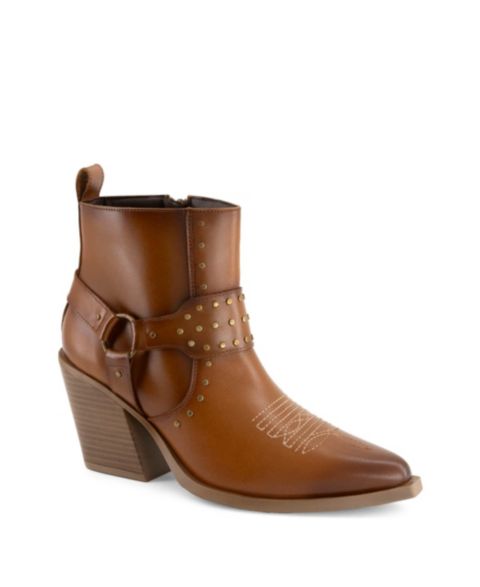 Женские ботинки Forastero Western Fashion Leather Booties, цвет: Светлый коричневый