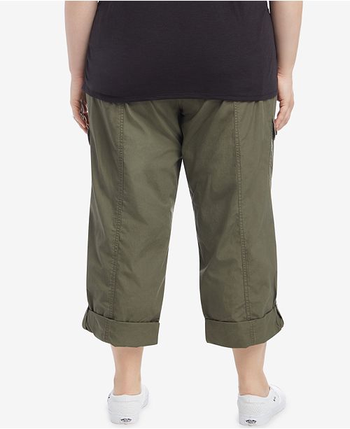 Motherhood Maternity Plus Size Convertible Cargo Pants Maternity Women Macy's