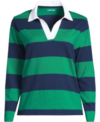 Women's Long Sleeve Mariner Johnny Collar Polo