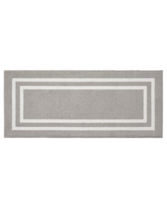 Double Border Runner Rug, 22" x 6''
