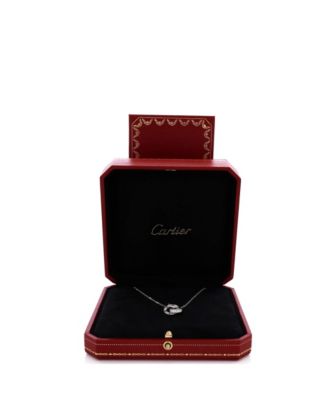 Love Interlocking Pave Necklace