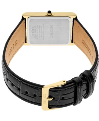 Men's Gold Stainless Steel Dial Bracelet Watch, 27.2mm