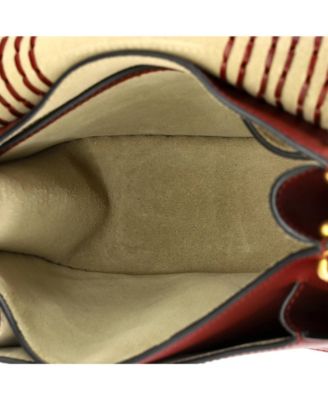 Small Hudson Handbag Whipstitch Leather