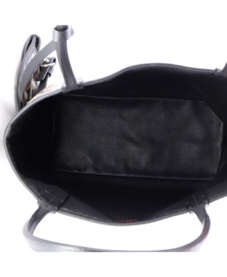 Mini Anjou Reversible Tote Coated Canvas