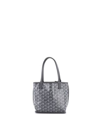 Mini Anjou Reversible Tote Coated Canvas