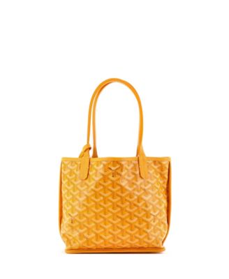 Mini Anjou Reversible Tote Coated Canvas