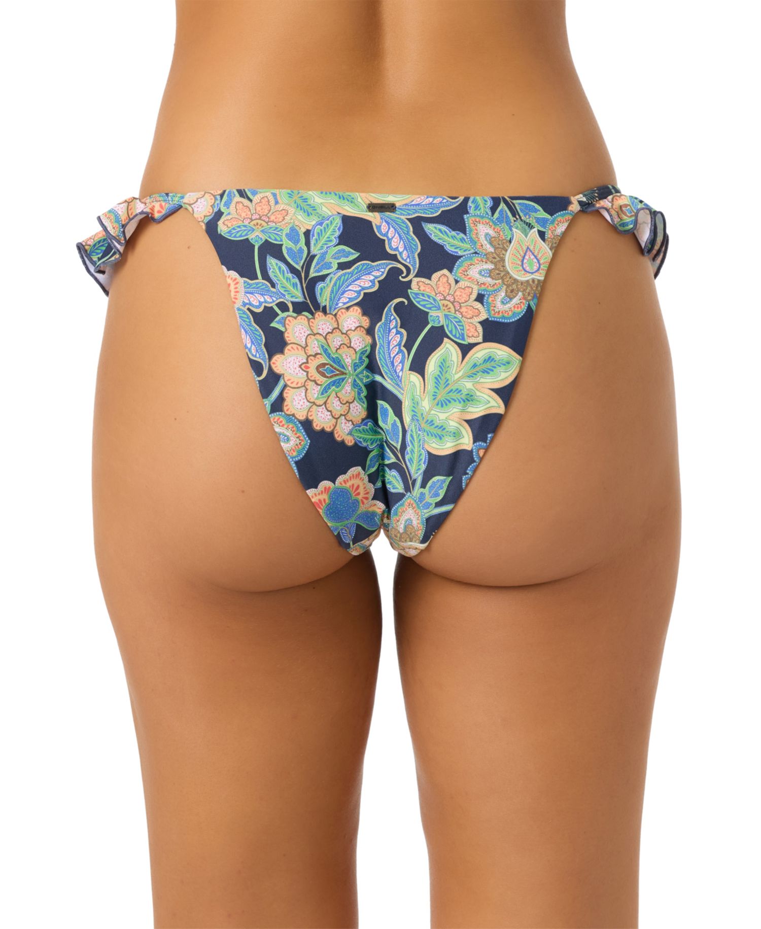 Women's Mermaid Floral Jalisco Pull-On Bikini Bottom