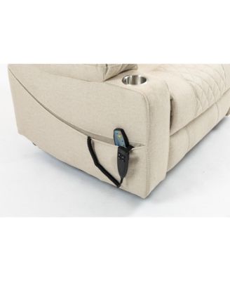 Lounge chair lift chair relaxes sofa chair sitting room furniture sitting room power supply elderly electric chair (180 degree lying flat)