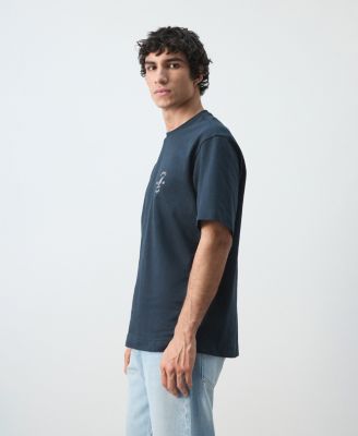 Men's Heavyweight Graphic Embroidered T-Shirt