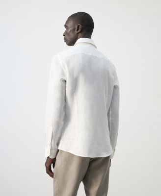 Men's Linen Slim-Fit Shirt