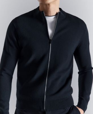 Men's Comfort Stretch Knit Cardigan Sweater