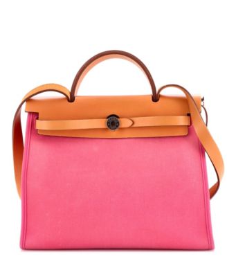 31 Herbag Zip Leather and Toile