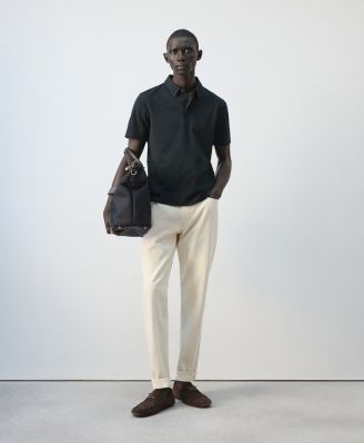 Men's Slim Fit Pique Polo Shirt