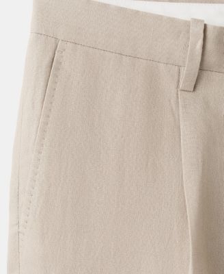 Men's Amalfi Linen Slim-Fit Suit Pants