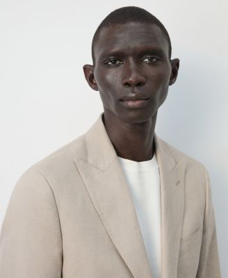 Men's Amalfi Linen Slim-Fit Suit Blazer