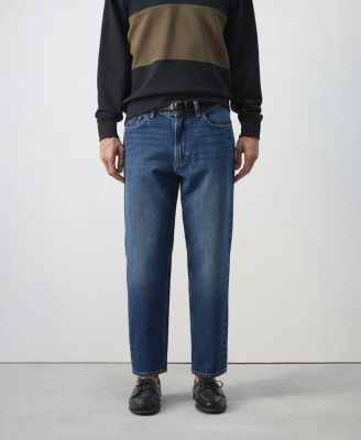 Men's Sammy Cropped Carrot-Fit Jeans