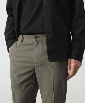 Men's Slim-Fit Cropped Pants