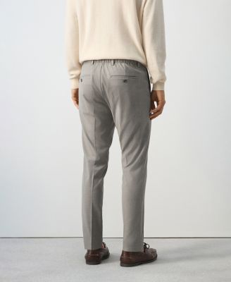 Men's Slim-Fit Cropped Pants