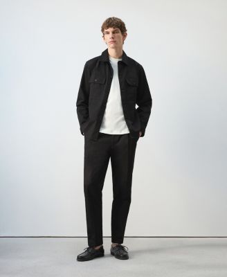 Men's Regular-Fit Pleated Pants