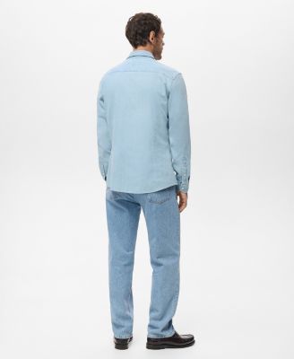 Men's Cotton Denim Shirt