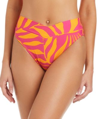 Women's V-Waist High-Leg Swim Bottoms