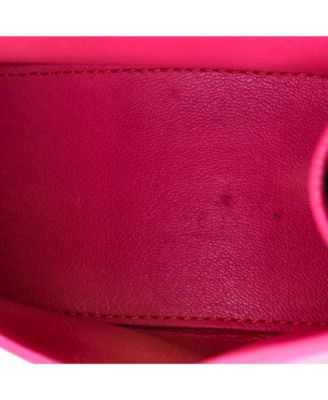 XS Graffiti Hourglass Top Handle Bag Leather