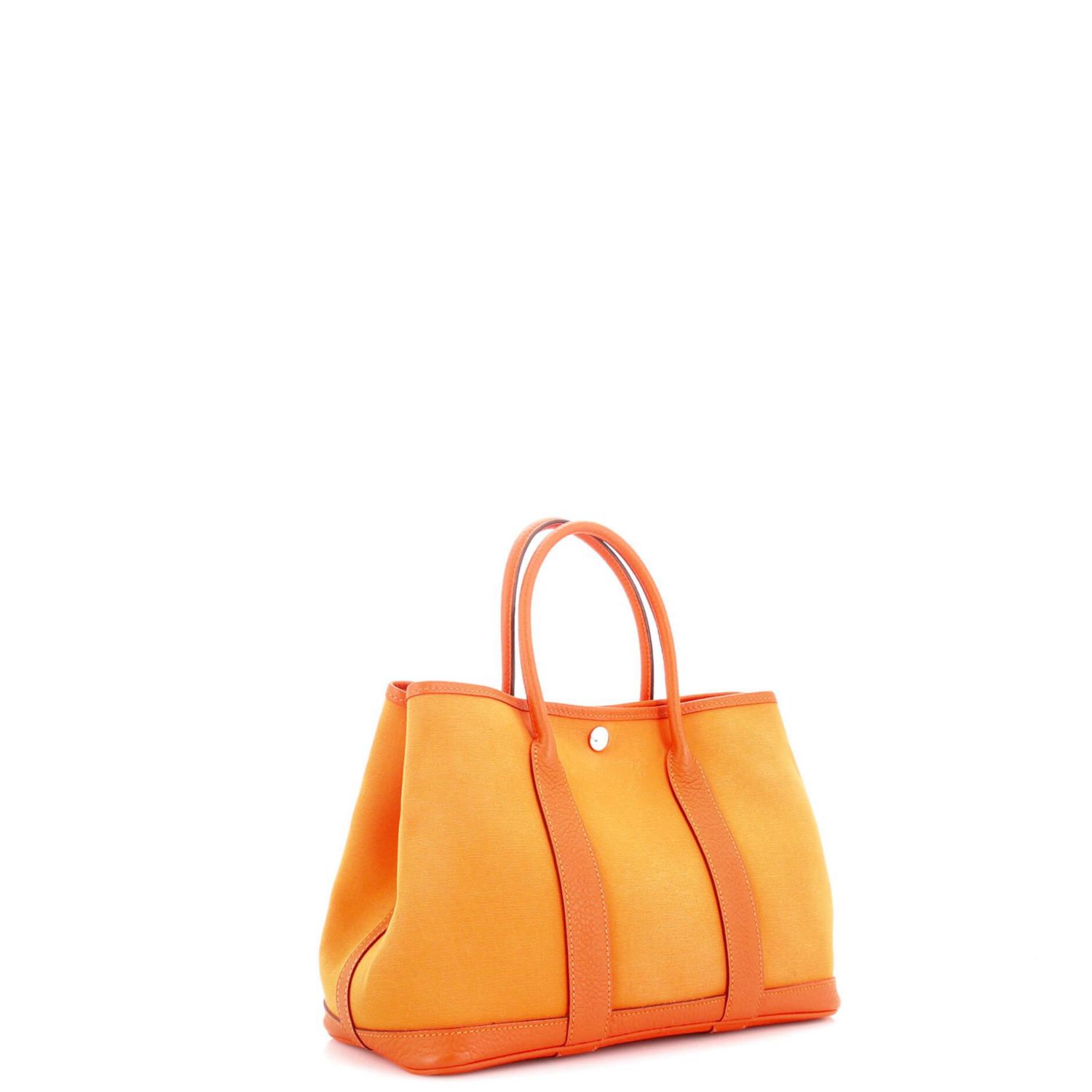 30 Garden Party Tote Toile and Leather