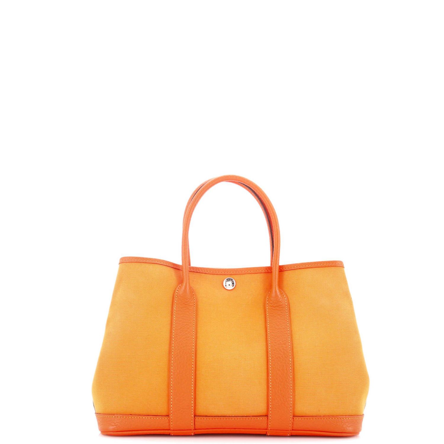 30 Garden Party Tote Toile and Leather