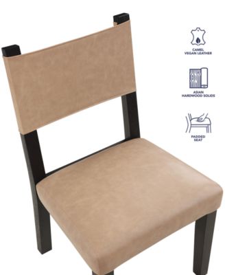 Macai 6-Pc. Faux Leather Side Chair Set