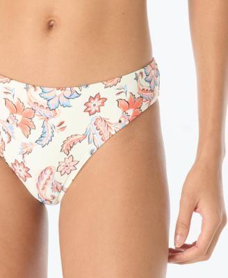 Women's Printed High-Cut Swim Bottoms